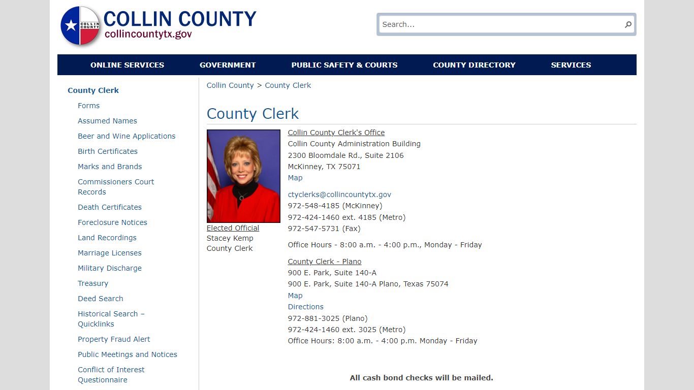 County Clerk - collincountytx.gov